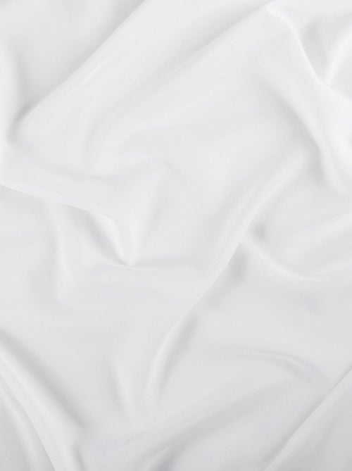 Voilage uni en polyester recyclé - Kiabi