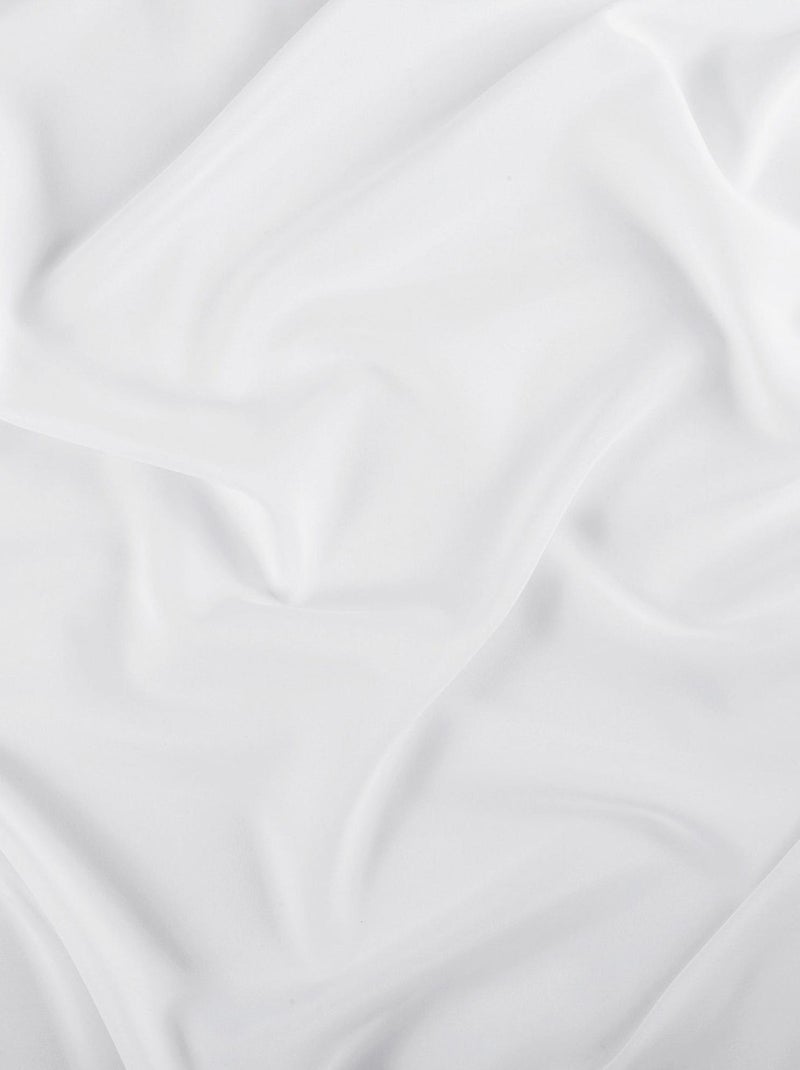 Voilage uni en polyester recyclé Blanc - Kiabi