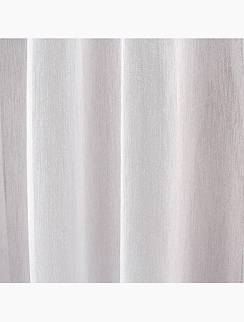 Voilage uni en polyester sablé