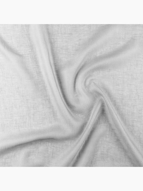 Voilage uni et tamisant en poly/lin - Kiabi