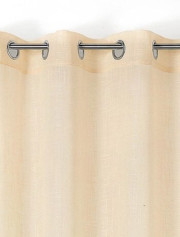 Voilage uni et tamisant Julie