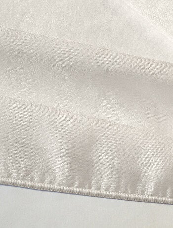 Voilage uni sablé et plombé