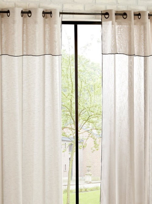 Voilages - Atmosphera - 100% Polyester - Kiabi Voilages - Atmosphera - 100% Polyester - Kiabi