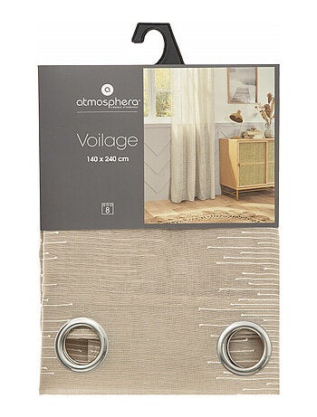 Voilages - atmosphera - 100% polyester