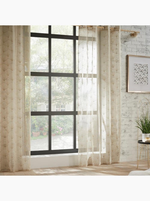 Voilages - Atmosphera - 100% Polyester - Kiabi