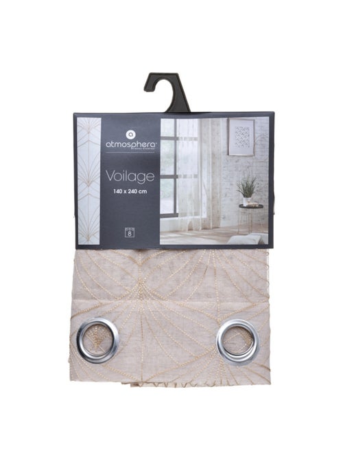 Voilages - Atmosphera - 100% Polyester - Kiabi