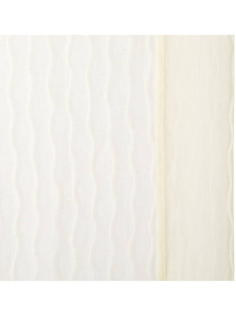 Voilages - Atmosphera - 100% Polyester Beige - Kiabi