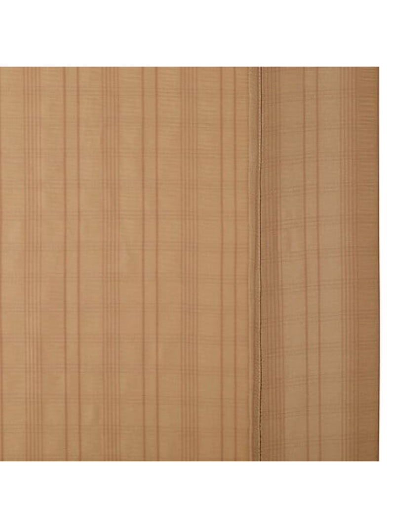 Voilages - Atmosphera - 100% Polyester Beige - Kiabi