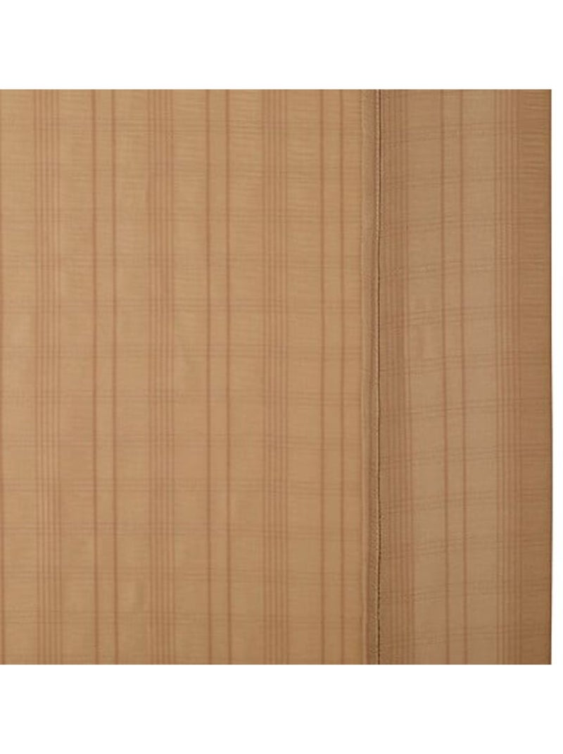 Voilages - Atmosphera - 100% Polyester Beige - Kiabi