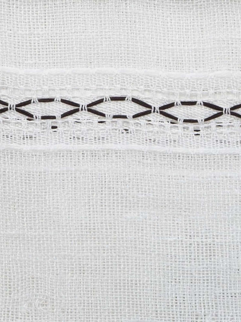 Voilages - Atmosphera - 100% Polyester Blanc - Kiabi