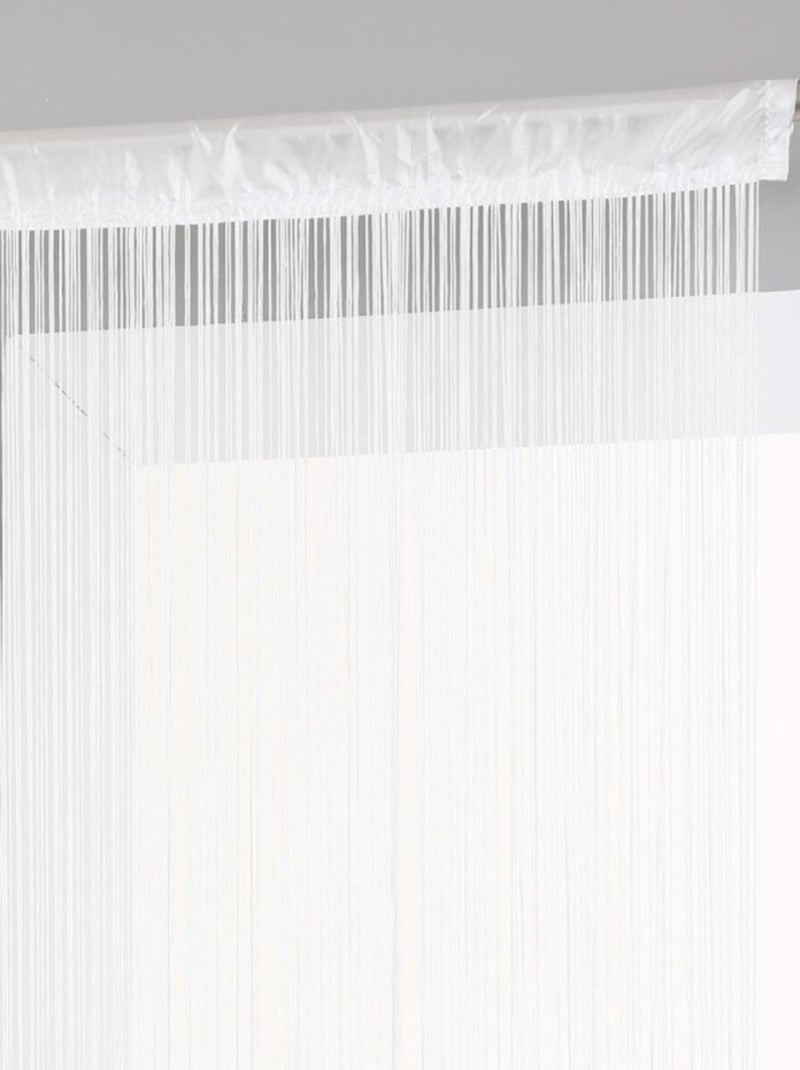 Voilages - Atmosphera - 100% Polyester Blanc - Kiabi