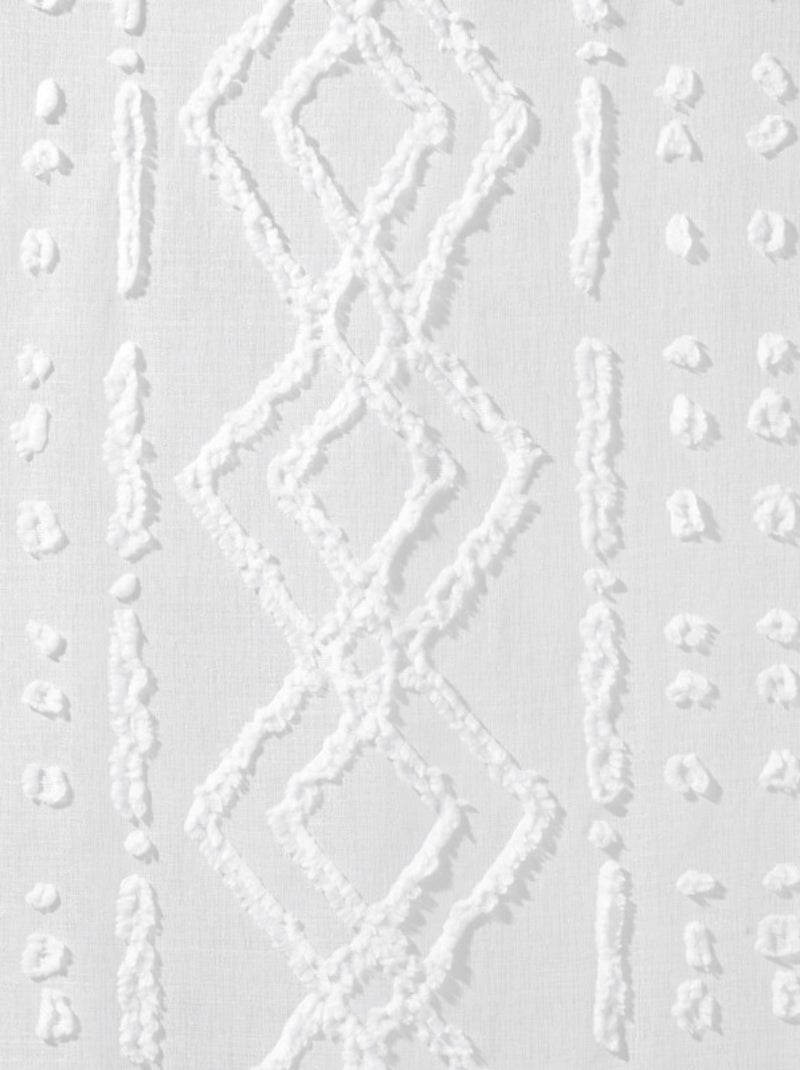 Voilages - Atmosphera - 100% Polyester Blanc - Kiabi