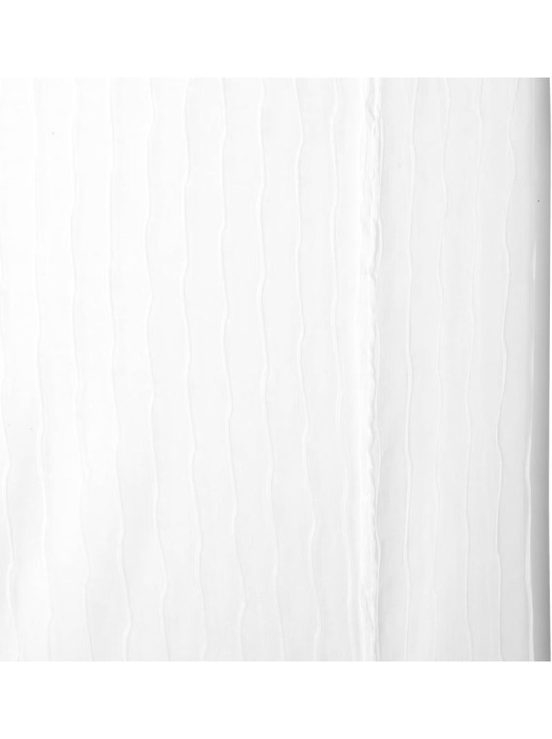 Voilages - Atmosphera - 100% Polyester Blanc - Kiabi