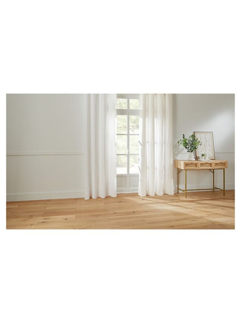 Voilages - Atmosphera - 100% Polyester Blanc - Kiabi