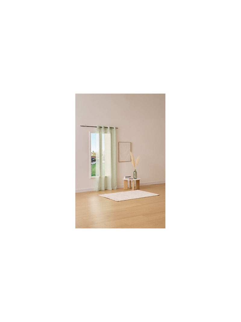 Voilages - Atmosphera - 100% Polyester Bleu céladon - Kiabi