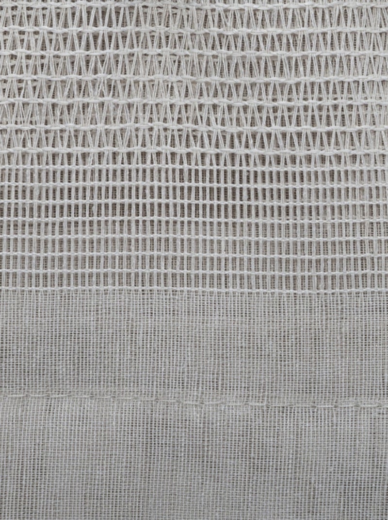 Voilages - Atmosphera - 100% Polyester Gris - Kiabi