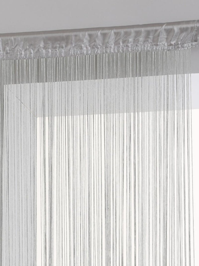 Voilages - Atmosphera - 100% Polyester Gris - Kiabi