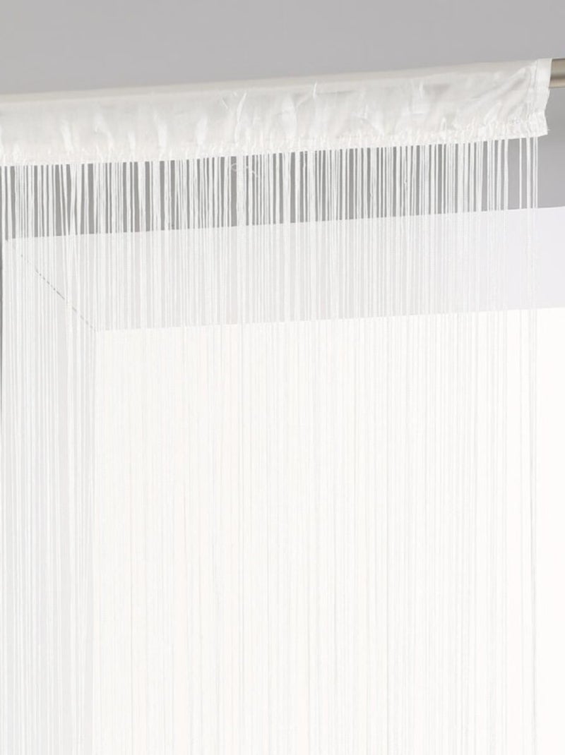 Voilages - Atmosphera - 100% Polyester Ivoire - Kiabi