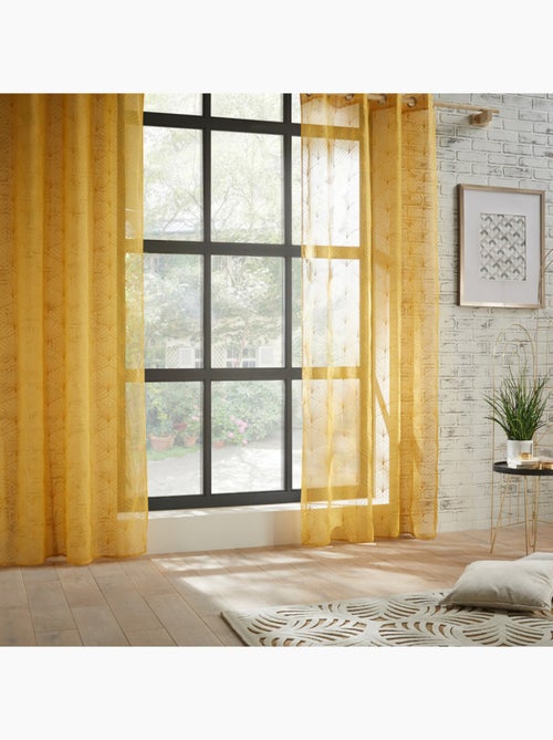 Voilages - Atmosphera - 100% Polyester - Kiabi Voilages - Atmosphera - 100% Polyester - Kiabi