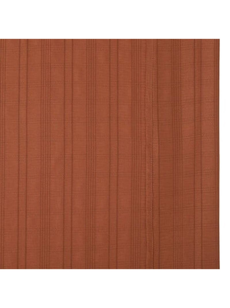 Voilages - Atmosphera - 100% Polyester Terracotta - Kiabi
