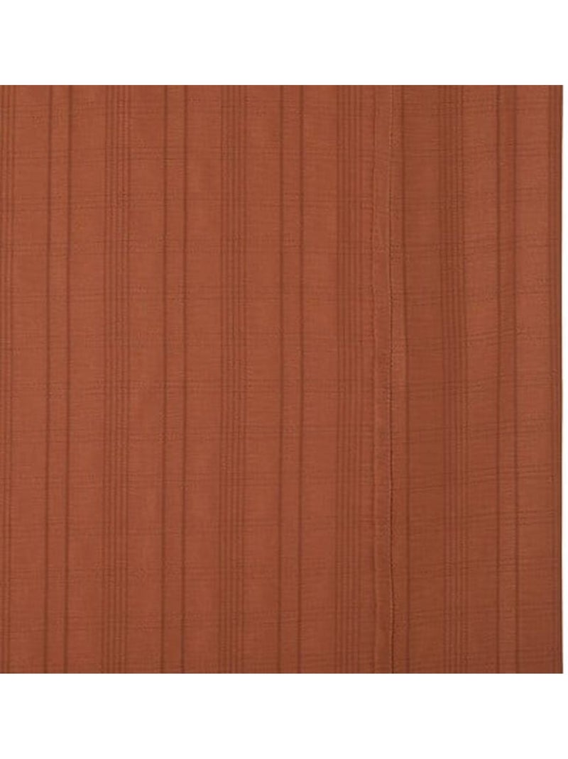 Voilages - Atmosphera - 100% Polyester Terracotta - Kiabi