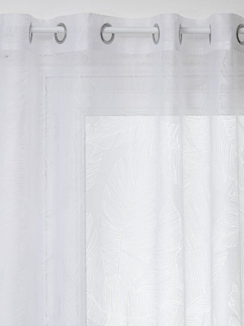 Voilages - Atmosphera - Polyester Blanc - Kiabi