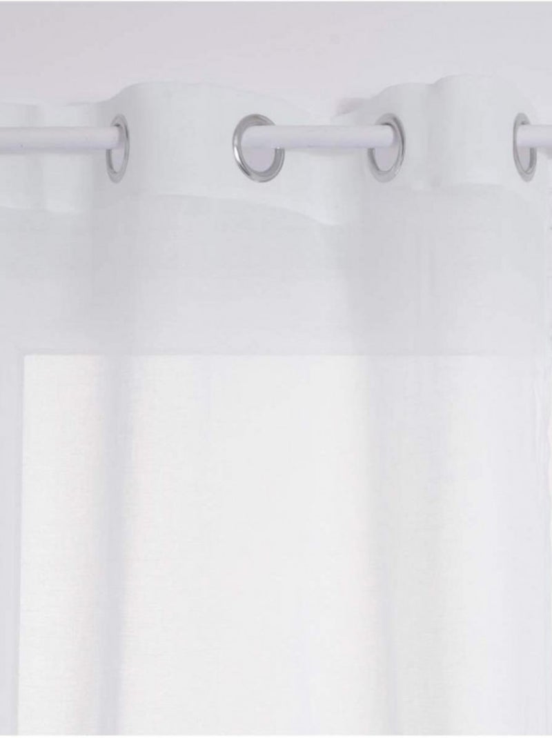Voilages - Atmosphera - Polyester Blanc - Kiabi