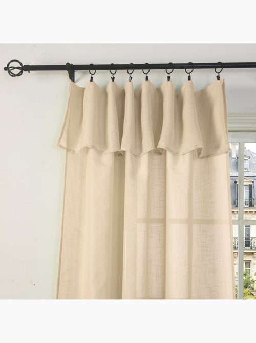 Voilages - coton pur - 100% polyester - Kiabi Voilages - coton pur - 100% polyester - Kiabi