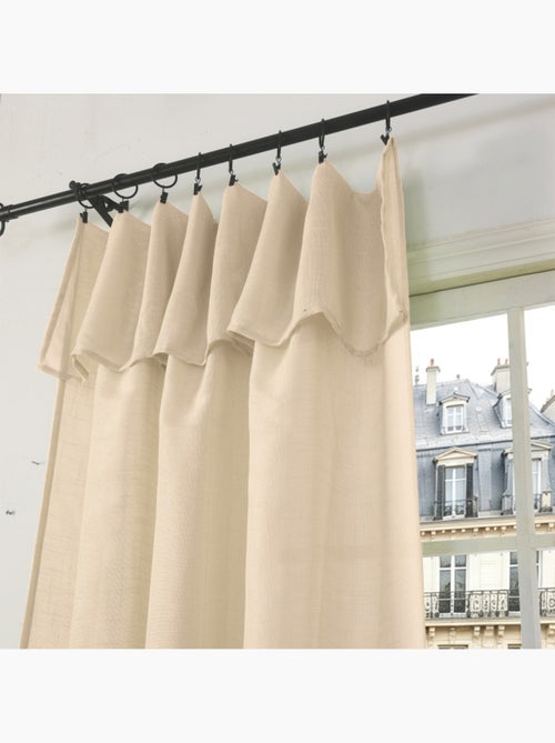 Voilages - coton pur - 100% polyester - Kiabi Voilages - coton pur - 100% polyester - Kiabi