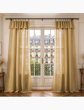 Voilages - coton pur - 100% polyester