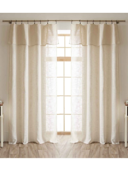 Voilages - Le Fil d'Ariane - 100% Polyester - Kiabi Voilages - Le Fil d'Ariane - 100% Polyester - Kiabi