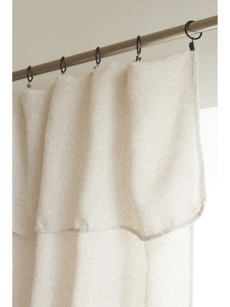 Voilages - Le Fil d'Ariane - 100% Polyester Beige sable - Kiabi