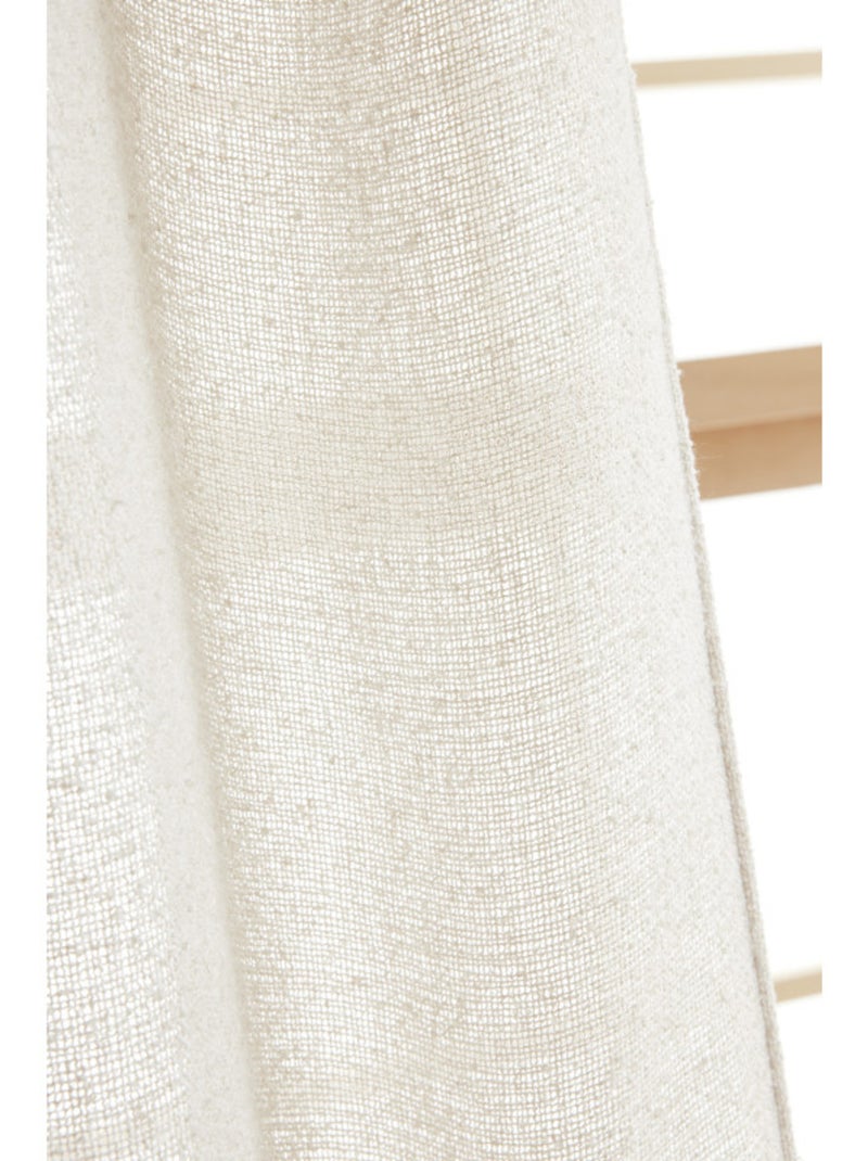 Voilages - Le Fil d'Ariane - 100% Polyester Beige sable - Kiabi