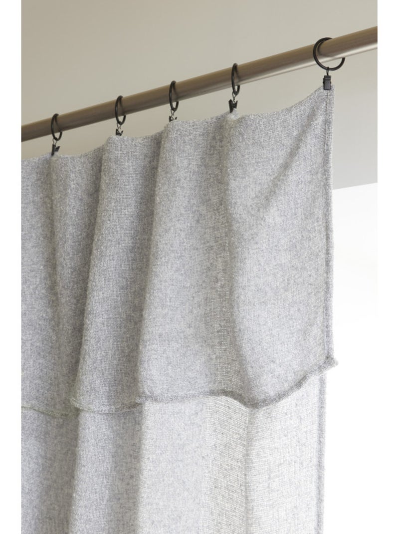 Voilages - Le Fil d'Ariane - 100% Polyester Gris clair - Kiabi