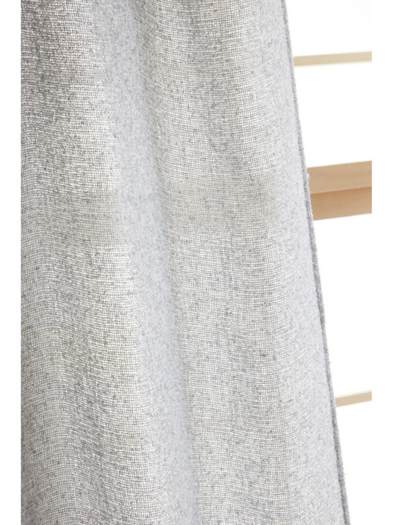 Voilages - Le Fil d'Ariane - 100% Polyester Gris clair - Kiabi