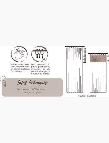 Voilages - Le Fil d'Ariane - 100% Polyester