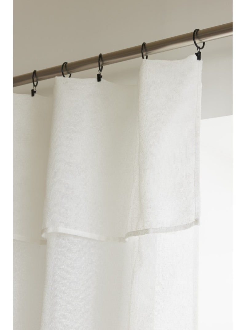 Voilages - Le Fil d'Ariane - 100% Polyester Ivoire - Kiabi