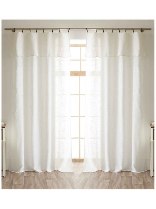 Voilages - Le Fil d'Ariane - 100% Polyester - Kiabi Voilages - Le Fil d'Ariane - 100% Polyester - Kiabi