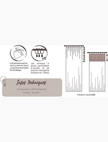 Voilages - Le Fil d'Ariane - 100% Polyester