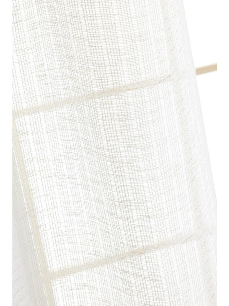 Voilages - Le Fil d'Ariane - 100% Polyester Ivoire - Kiabi