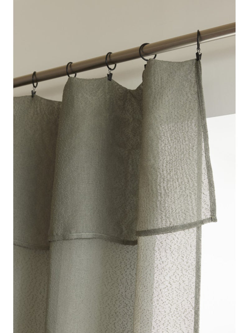 Voilages - Le Fil d'Ariane - 100% Polyester Kaki - Kiabi