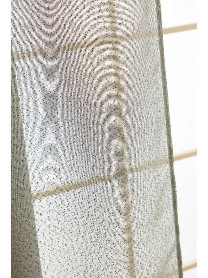 Voilages - Le Fil d'Ariane - 100% Polyester Kaki - Kiabi