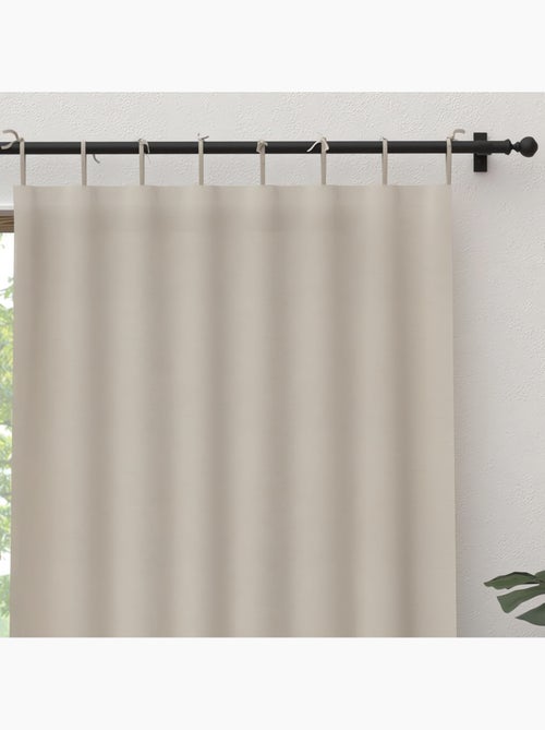 Voile à nouettes en coton 135x250 cm PANAMA, par Soleil d'Ocre - Kiabi