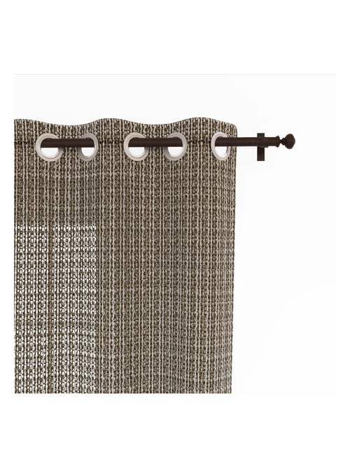 Voile à oeillets 135x250 cm ARTHUR, par Soleil d'Ocre - Kiabi