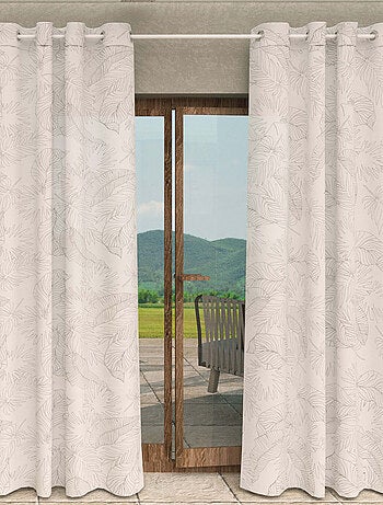 Voile à oeillets 135x250 cm CELIA, par Soleil d'Ocre