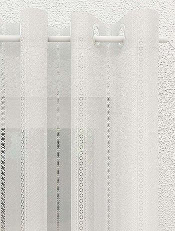 Voile à oeillets 135x250 cm CHARLOTTE, par Soleil d'Ocre