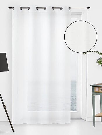 Voile à oeillets 135x250 cm NOEMIE, par Soleil d'Ocre