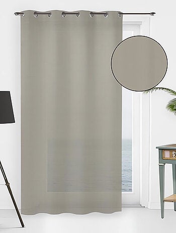 Voile à oeillets 135x250 cm NOEMIE, par Soleil d'Ocre