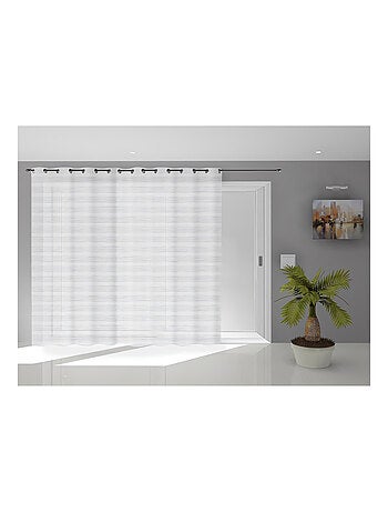 Voile à oeillets baie vitrée 280X250 cm LOUIS, par Soleil d'Ocre