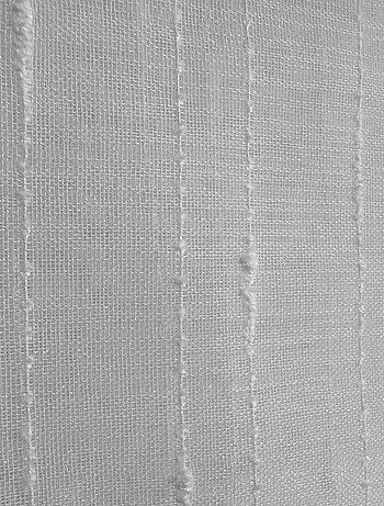 Voile à oeillets baie vitrée 280x250 cm MAELIS blanc, pas Soleil d'ocre